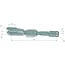 GRANIT Lifting strut complete - 71817127, 5093193, 47695658 | Eye Ø: 22 / 27 &amp; 27 x 97 mm | Thread: M27 x 3 mm | Length min./max.: 520 - 670 mm