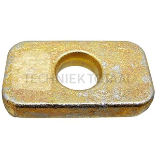 GRANIT Platte Dreipunktteile 70 x 40 mm, Ø 20 mm Renault
