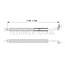Walterscheid Afstandshouder - 395090243, 1090243 | Haak cat.: 3 | L min.: 555 mm | L max.: 860 mm