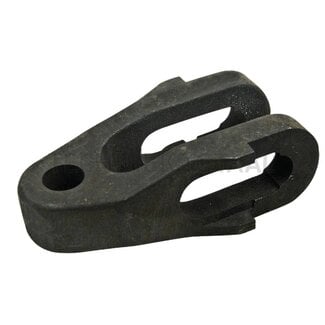 GRANIT Gaffelkop voor hefarm lengte 120 mm, Ø 25 mm, Ø sleuf 29,5 mm Deutz