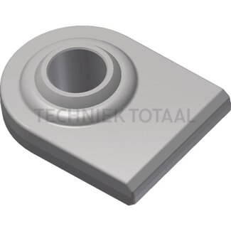 GRANIT Kogelaanlaseind cat. 3 hefarm, Ø 37 mm, A 45 mm, B 22 mm, E 100 mm