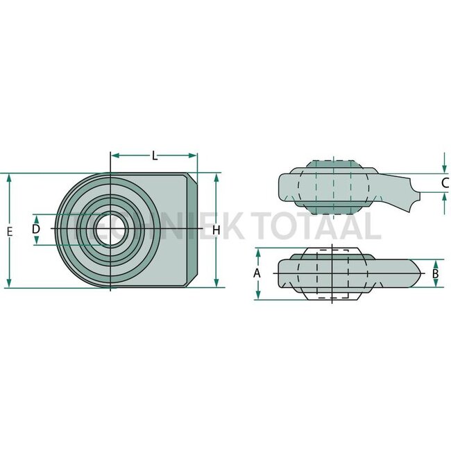 Walterscheid Ball joint head Cat. 2 - 1307339