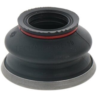 GRANIT Afdichtingsbalg Ø A 20 mm, Ø B 39 mm, C 27 mm met borgring + spanring