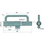 GRANIT Gewindehülse - 71812316, AL201044, DE18854 | Abmessungen: Splint-Ø = 16 mm | Gewinde: M30 x 3,5 mm | Länge: 260 mm