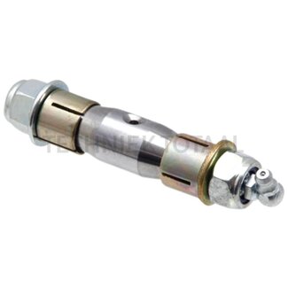 Expander Expander bolt Ø 60 mm, 115 x 40,7 mm, spread 0 - 2 mm, hexagon nut