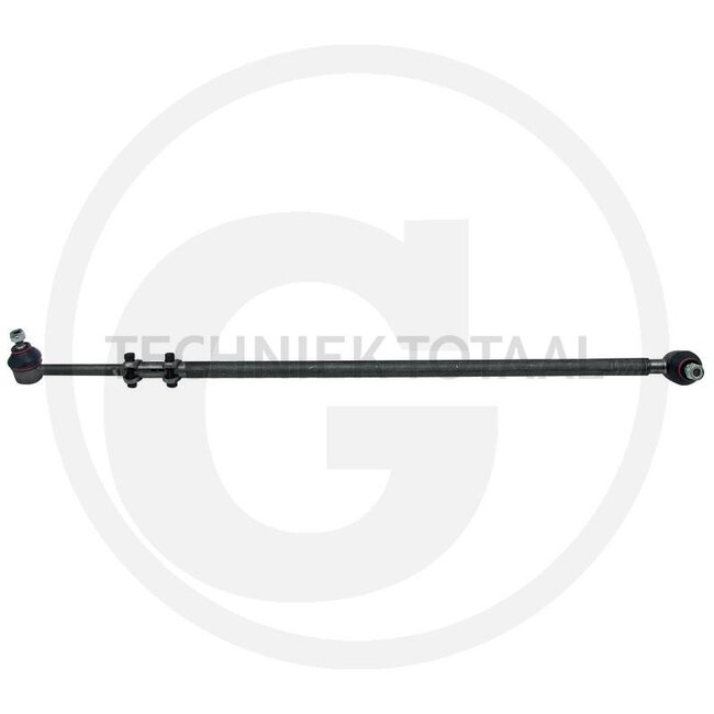GRANIT Lenkstange - 38704109 | A: 980 - 1005 mm | B: M12 x 1,25 mm | C: 14,4 - 17,4 mm | G: | D: M12 x 1,25 mm | E: 22 mm | F: 16 mm