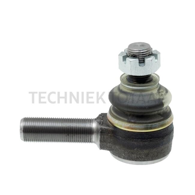 GRANIT Ball joint - 38728012 | A: 90,5 mm | C: M18 x 1,5 mm | D: M20 x 1,5 mm | E: 19,3 mm | F: 21,5 mm | Taper: 19,3 - 21,5 mm