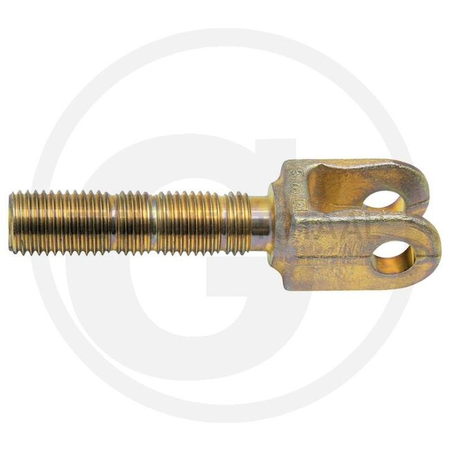 Walterscheid Gaffelstang - 395308496, 1308496 | L: 130 mm | d: 25,6 mm | B: 62 mm | Afmetingen: M30 mm | B1: 32 mm | L1: 56 mm | G: M30 mm