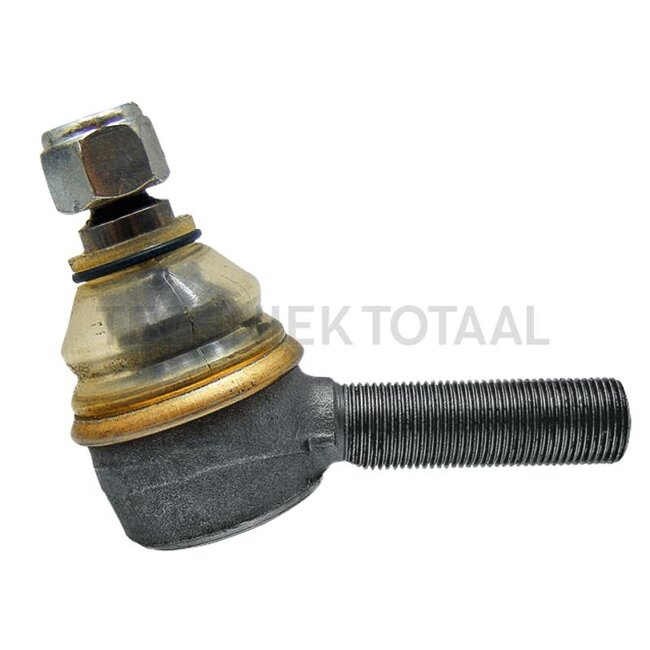 GRANIT Ball joint Left - 38715000 | A: 81 mm | C: 1/2" x 20 mm | D: 3/8" x 19 L mm | E: 17 mm | F: 18,9 mm | Taper: 17 - 18,9 mm
