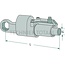 Walterscheid Stabilizer HGST hydraulic base 350 mm, M30, stroke 40 mm | 1201756