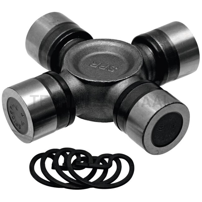 GRANIT Universal joint Maintenance-free - 72715340 | A: 30,18 mm | B: 106,3 mm | Universal joint size: | Lubrication system: Maintenance-free