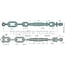 GRANIT Stabilisatorketting - 718IM-A02, 70032004, 070032004 | A: 420 mm | B: M14x2 mm | Ø: 10 mm | C: 16 mm | D: 14 mm | E: 18 mm