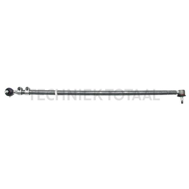 GRANIT Spoorstang verstelbaar, telescopische as, hydraulische besturing - 38704101 | A: 1050 - 1550 mm | B: M16 x 1,5 mm | C: 16 - 18 mm | G: | D: M14 x 1,5 mm | E: 30 mm | F: 22,6 mm