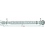 GRANIT Stabiliser bar - 71818007, 7700005028, 7701456341, 7700506163, 10.0021.00.4 | d: 22 mm | h: 35 mm | D: 24 x 3 mm | L: 560 mm | L1: 460 mm | Dimensions: 560 mm