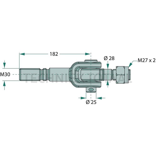 GRANIT GRANIT Stabilisator Kat. 2 - 71817095, 87595426, 84261928