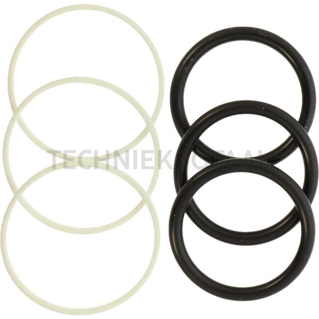 GRANIT Afdichtset voor flensoppervlak aanbouwstuurventiel SB7 met O-ring en steunring buiten - 85286015, 86015