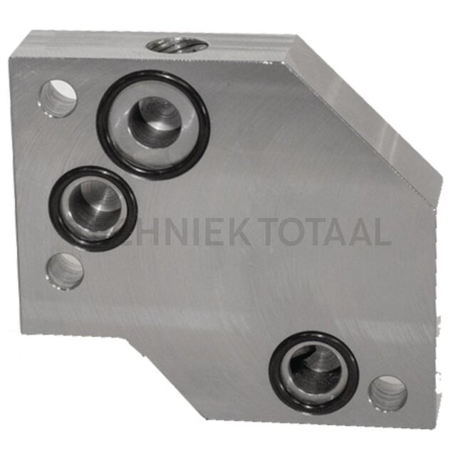 GRANIT Endplatte für SD60 Oekonomik Diese Endplatte wird benötigt, um eine Ventilsektion mit dem Steuerventil abzuschließen. - 85219036, 19036 | Technische Daten: max. Betriebsdruck: 250 bar, Nenndurchfluss: max. 50l/min., Anzugsdrehmoment: 30 Nm, Maße: 100 x 11