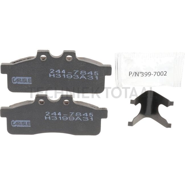 Carraro Brake pads brake caliper Carraro front axle Volvo BL 60 - BL 71 plus