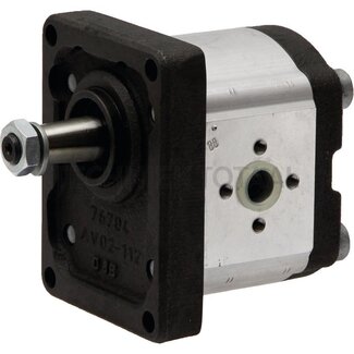 Bosch/Rexroth Hydrauliekpomp linksdraaiend 8 cm³, conus 1:8 Ø 17,46 mm, NBR Fiat