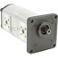 GRANIT Doppelte Hydraulikpumpe 25 + 14 cm³/U/min., Keilnuten 9 Case IH, Steyr