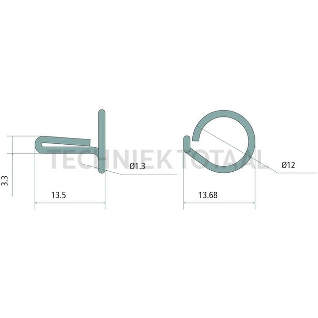 GRANIT Securing bracket stop steering valve John Deere series 30, 40, 50 | L61890