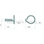GRANIT Securing bracket stop steering valve John Deere series 30, 40, 50 | L61890