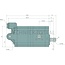 GRANIT Doppelte Hydraulikpumpe 11 + 8 cm³/U/min., Konus 1:5 Case IH | 510565394