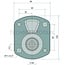 Dubbele hydrauliekpomp 8 + 8 cm³/omw., conus 1:5 Case IH | 3147535R94, 1986964C1, 0510465321, 0510465338, 0510465349