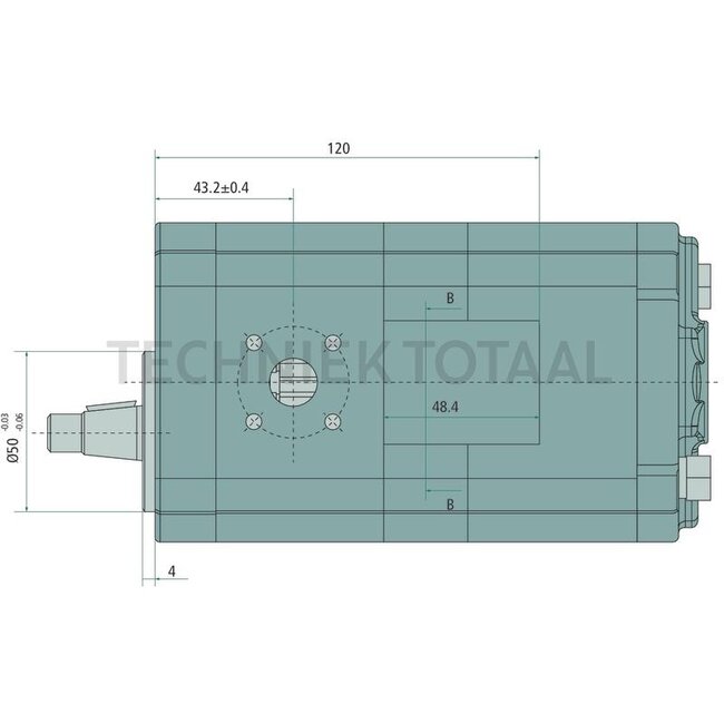 GRANIT Granit dubbele hydrauliekpomp - 25999050, 3147535R94, 1986964C1, 0510465321, 0510465338, 0510465349 | Slagvolume (cm¬≥/omw.): 8 + 8