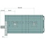 GRANIT Granit dubbele hydrauliekpomp - 25999064, 0510765351, 1-32-375-101, 132375102 | Slagvolume: 22,5 + 16 cm³/omw. | Aandrijfas: As met splines 9 tanden, B 17 x 14