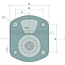GRANIT GRANIT double pump - 25999041, G380940010110, 0510665382, 01176000 | Output volume: 16 + 11 cc/rev | Drive shaft: Taper 1:5, Ø 17 x 17 | Bosch no.: 0510665382