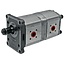 GRANIT Doppelpumpe rechtsdrehend - 25918774, 7700035340, 7700021635, 6005030955 | Fördervolumen: 17 + 11,9 cm³/U