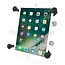 X-Grip-Halteklammer für Tablets C-Kugel - 12260520 | • stabiler und sicherer Halt an allen glatten Oberflächen - horizontal wie vertikal, <br> • seitlich greifende, federgelagerte ‚ÄûGummifinger‚Äú ermöglichen freien Blick auf das Display - keine störende