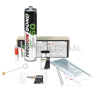 GRANIT Raamlijmset TEROSON BOND 60 schwarz - Kartusche 310 ml