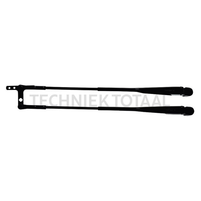 GRANIT Parallel-Wischerarm für Schraubadapter, Wischerarm teleskopierbar - 65499690 | Wischerachse: konisch = 8, M6 mm | Länge: 500 - 600 mm | Achsabstand: 57 mm