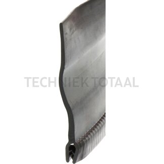 GRANIT Fenstergummi Klemmbereich 2 - 4 mm, b 11,2 mm, h 89 mm - 1 Meter
