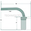 GRANIT Spiegelhouder rechts en links - 65499763, 3C65499763 | Afmetingen: 198 x 152 mm | Stang-Ø: 16 mm