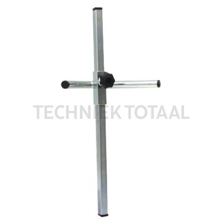 GRANIT V-Spiegelhalter ohne Spiegel und Aufschraubhalter, Ø 18 mm
