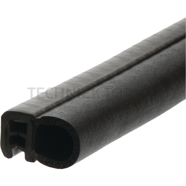 GRANIT Dichtgummi - 25 Meter - 654921343/25 | Klemmbereich: 1,5 - 3 mm | Länge: 25 m | B: 18,7 mm | H: 14,6 mm | Beschreibung: 5
