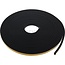GRANIT Expanded rubber weather strip, square pr self-adhesive 8 x 15 mm - 10 meter