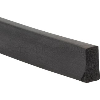 GRANIT Moosgummivierkantprofil 10 x 20 mm - 10 Stück