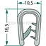 GRANIT Raamrubber - 5 meter - 654A1024/4/5