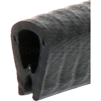 GRANIT Raamrubber klembereik 1 - 4 mm, 10 x 17 mm - 5 meter