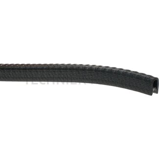 GRANIT Fenstergummi 6,5 x 9,5 mm, Klemmbereich 1 - 2 mm - 5 Meter