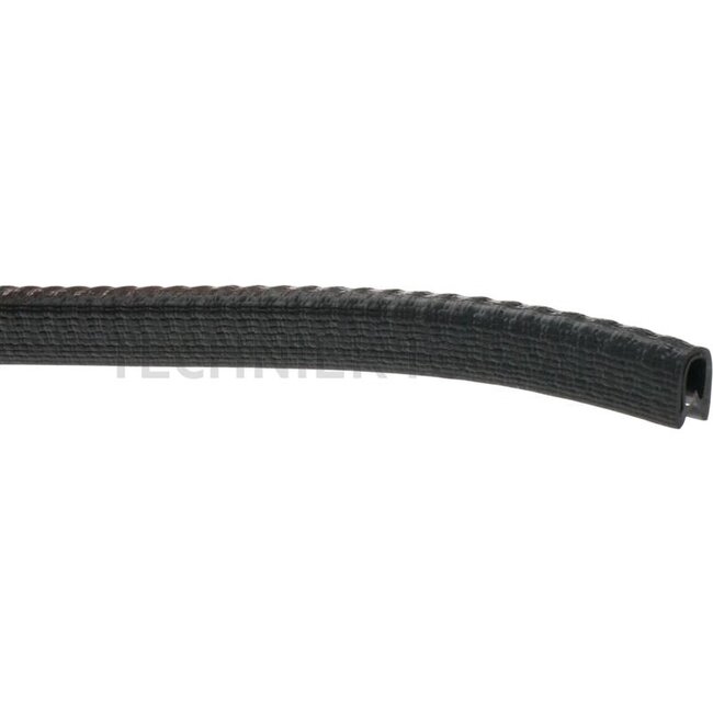 GRANIT Window rubber clamping range 1 - 2 mm, 6,5 x 9,5 mm - 100 meter