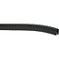 GRANIT Raamrubber klembereik 1 - 2 mm, 6,5 x 9,5 mm - 100 meter