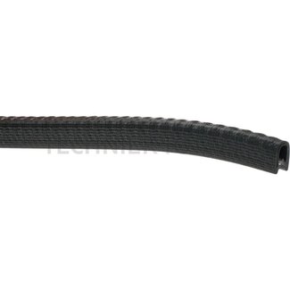 GRANIT Fenstergummi Klemmbereich 1 - 2 mm, 6,5 x 9,5 mm - 25 Meter