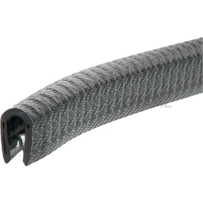 GRANIT Window rubber clamping range 1 - 4 mm, b 10 mm, h 14,5 mm - 5 meter