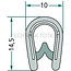 GRANIT Raamrubber - 25 meter - 654A1015/25