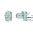GRANIT Ruitenwissermotor - 654900030 | Hoek: 85 ° | Volt: 12 | A: 115 mm | B: 99 mm | C: 10 mm | D: M10 x 1 mm | G: 45 mm | W: M6 mm | Omw./min.: 40 | Ruitenwisserbladlengte max.: 575 mm | Ø H: 60 mm